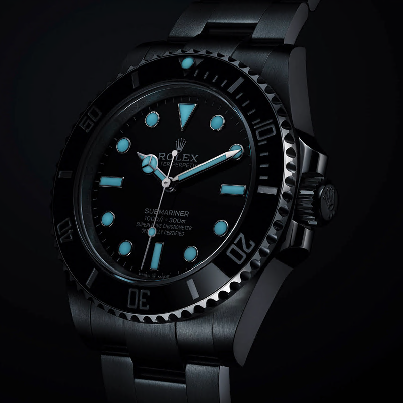 ROLEX サブマリーナー 自動巻き ブラック 文字盤 m124060-0001 メンズ