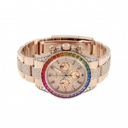 ROLEX ロレックス 腕時計 デイトナ レインボー 全面ダイヤ ブレスダイヤモンド 116595RBOW