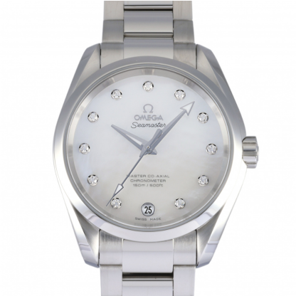 オメガ OMEGA 腕時計 シーマスター AQUA TERRA 150﻿M マスター コーアクシャル クロノメーター レディス 38.5M﻿M 231.10.39.21.55.002