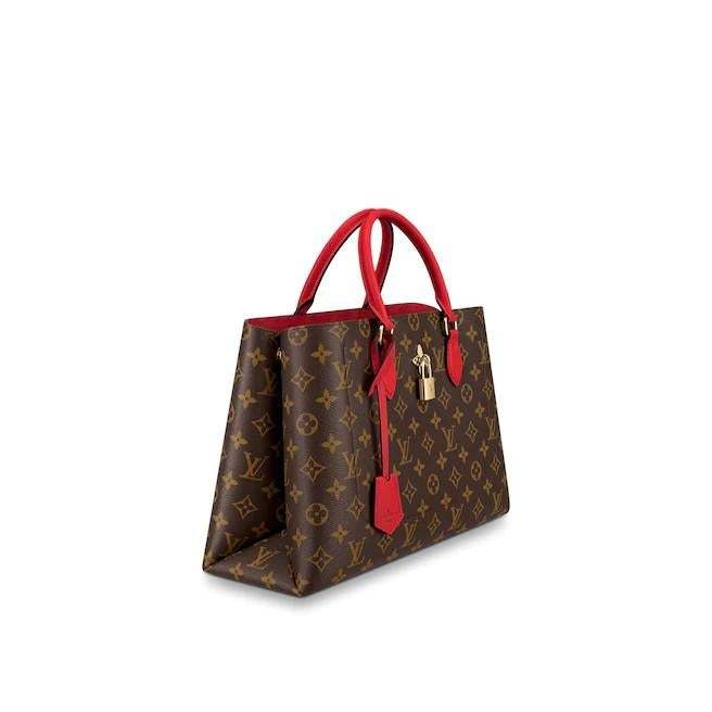 Louis Vuitton（ルイヴィトン）フラワー・トートノワール ハンドバッグ ショルダーバッグ レディース