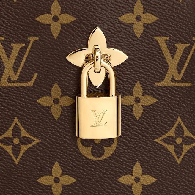 Louis Vuitton（ルイヴィトン）フラワー・トートノワール ハンドバッグ ショルダーバッグ レディース