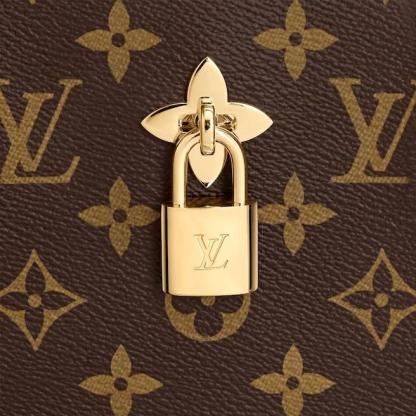 Louis Vuitton（ルイヴィトン）フラワー・トートノワール ハンドバッグ ショルダーバッグ レディース