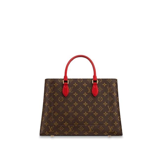 Louis Vuitton（ルイヴィトン）フラワー・トートノワール ハンドバッグ ショルダーバッグ レディース