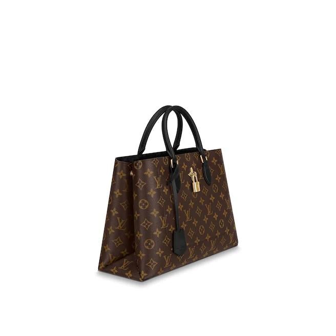 Louis Vuitton（ルイヴィトン）フラワー・トートノワール ハンドバッグ ショルダーバッグ