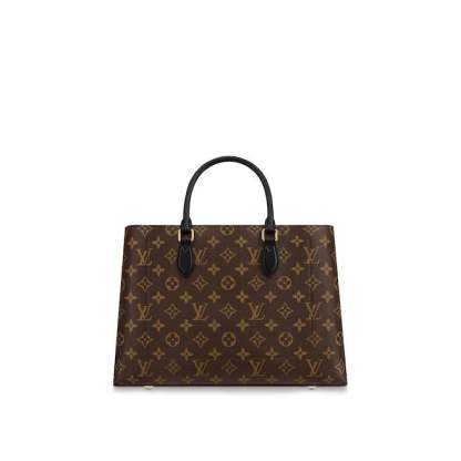 Louis Vuitton（ルイヴィトン）フラワー・トートノワール ハンドバッグ ショルダーバッグ