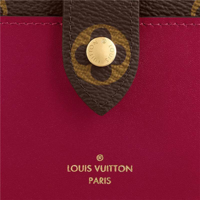 Louis Vuitton（ルイヴィトン）ポルトフォイユ・ジュリエット ローズレッド カードケース