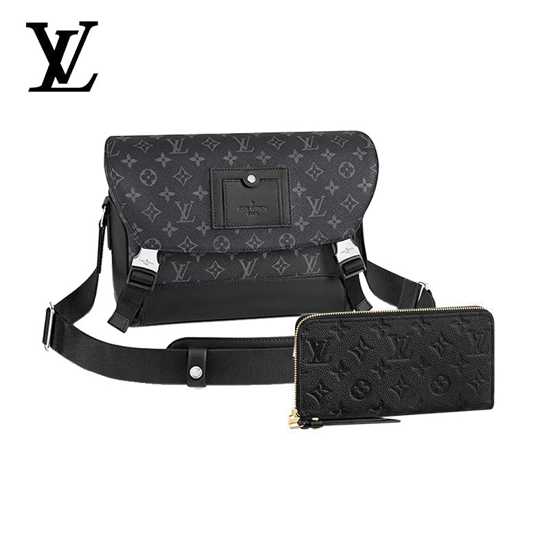LOUIS VUITTON メッセンジャー・ヴォワヤージュ PM 長財布 2点セット お得 Ref:M40511+M61864 メンズ