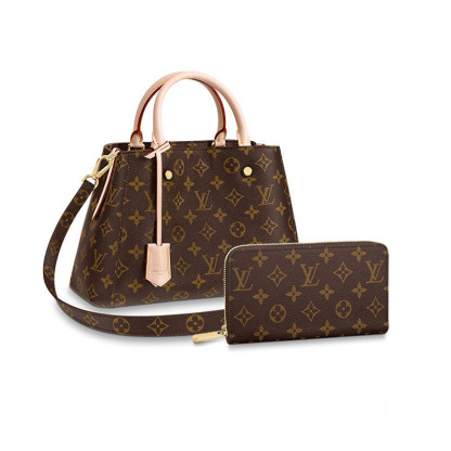 LOUIS VUITTON モンテーニュ BB 長財布 2点セット お得 Ref:M41055+M60017 レディース
