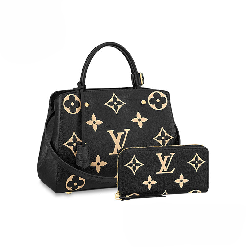 LOUIS VUITTON モンテーニュ M 長財布 2点セット お得 Ref:M45499+M80481 レディース