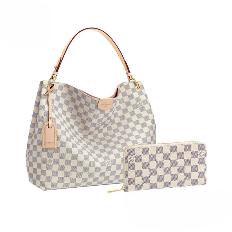 LOUIS VUITTON ルイヴィトン グレースフル MM 長財布 2点セット お得 Ref:N42233+N41660 レディース