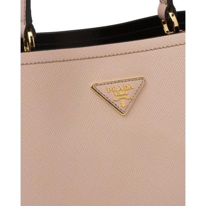 PRADA(プラダ) パニエ サフィアーノレザーバッグ ライトピンク  ハンドバッグ ショルダーバッグ