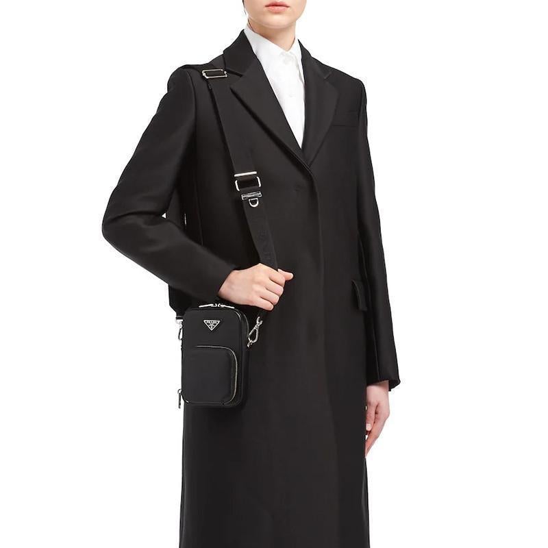 PRADA(プラダ) サフィアーノレザー ミニバッグ ブラック