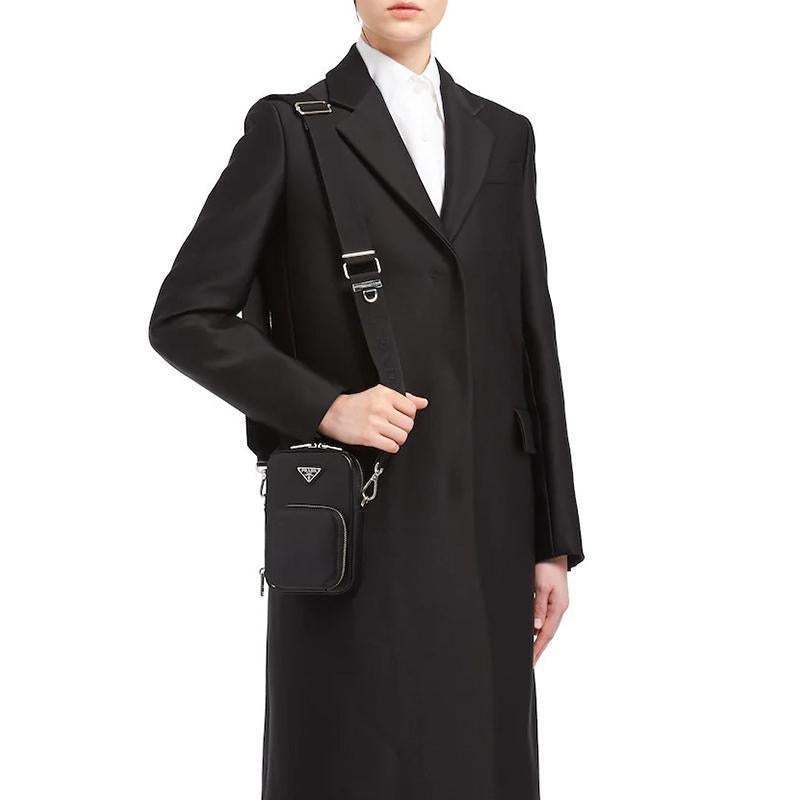 PRADA(プラダ) サフィアーノレザー ミニバッグ ブラック