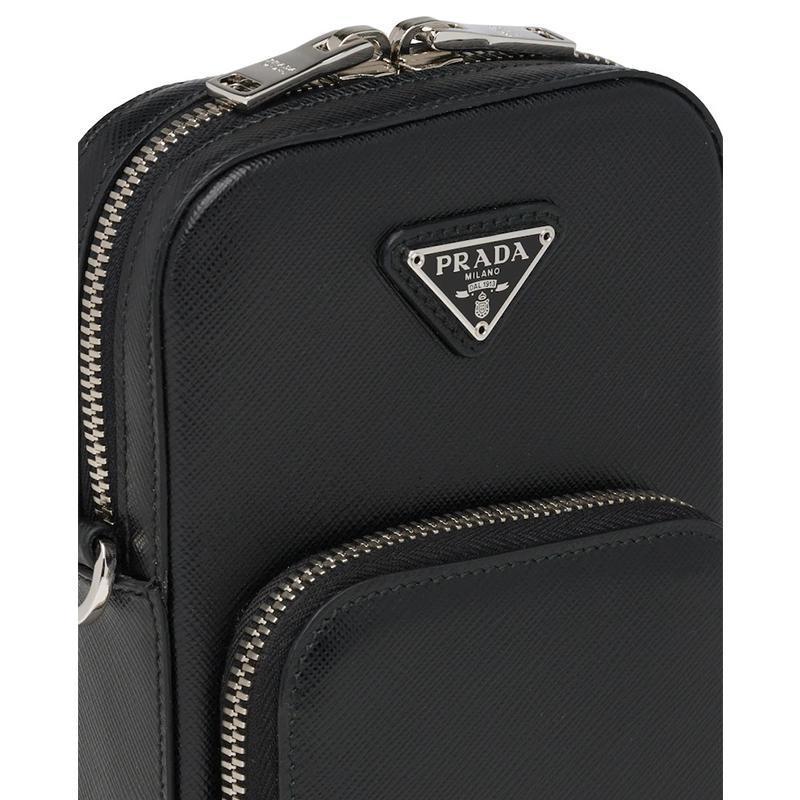 PRADA(プラダ) サフィアーノレザー ミニバッグ ブラック