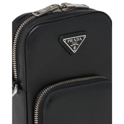 PRADA(プラダ) サフィアーノレザー ミニバッグ ブラック