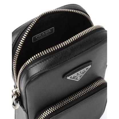 PRADA(プラダ) サフィアーノレザー ミニバッグ ブラック
