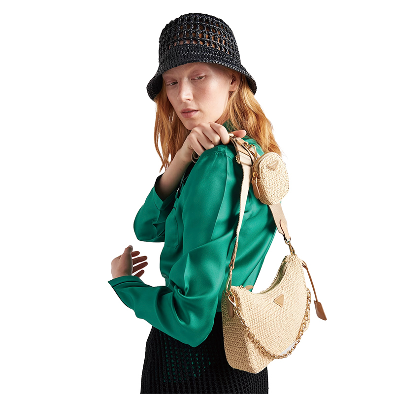 PRADA(プラダ)  プラダ リ・エディション 2005 かぎ針編みバッグ