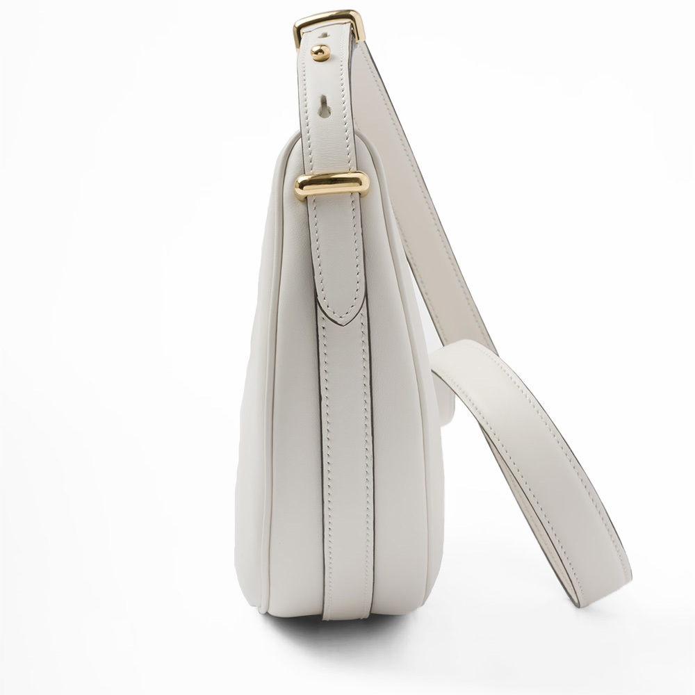 PRADA(プラダ) プラダ アーケ レザーショルダーバッグ ハンドバッグ ホワイト