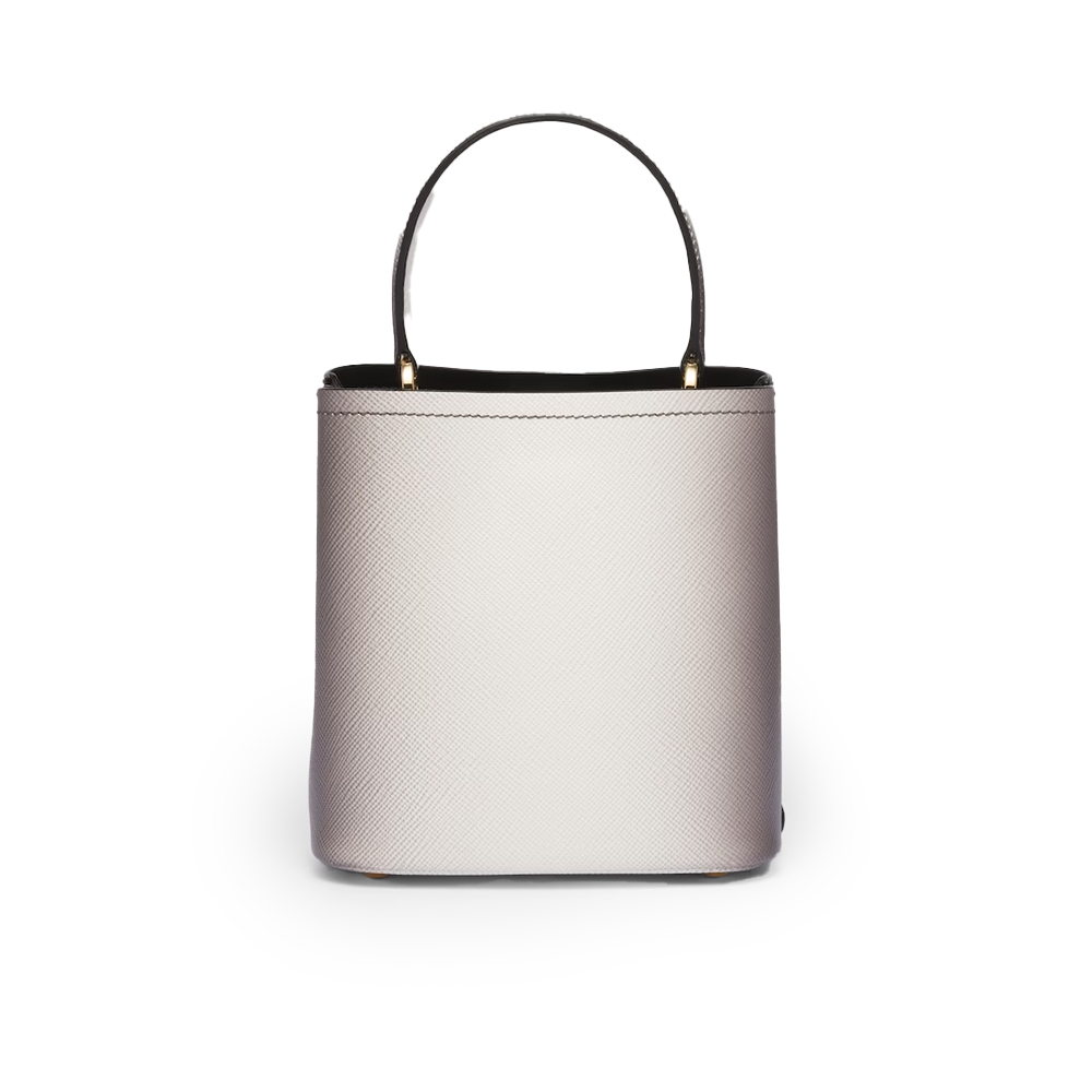 PRADA(プラダ) プラダ パニエ サフィアーノレザー スモールバッグ スフマート ホワイト  ハンドバッグ ショルダーバッグ