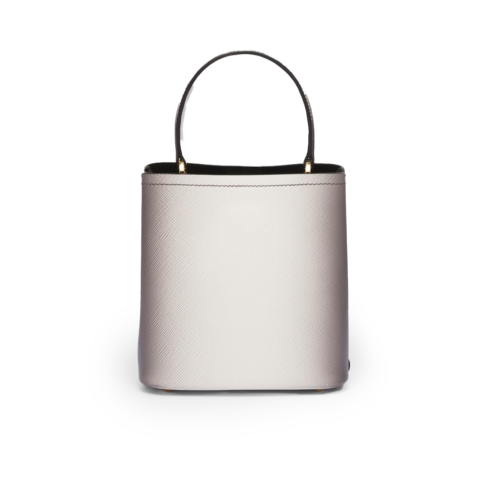 PRADA(プラダ) プラダ パニエ サフィアーノレザー スモールバッグ スフマート ホワイト  ハンドバッグ ショルダーバッグ