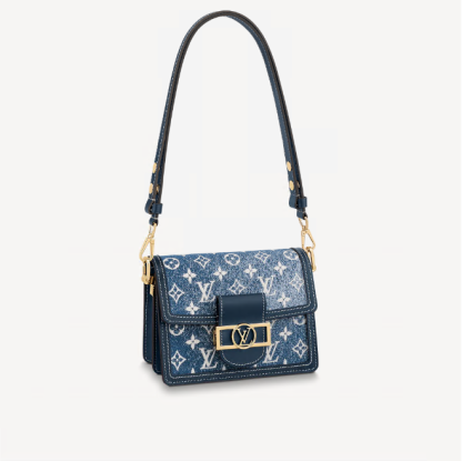 LOUIS VUITTON（ルイヴィトン）DAUPHINE ミニバッグ デニム ショルダーバッグ