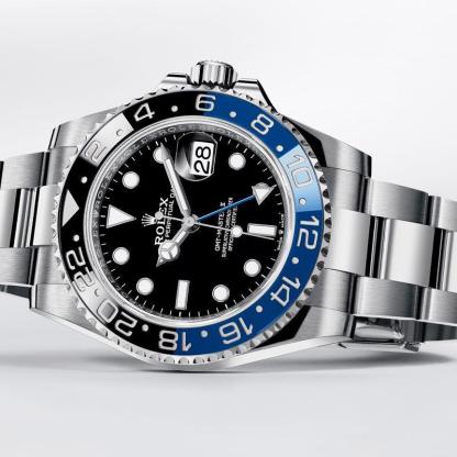 ROLEX GMTマスターⅡ 自動巻き ブラック 文字盤 ステンレス m126710blnr-0003 メンズ