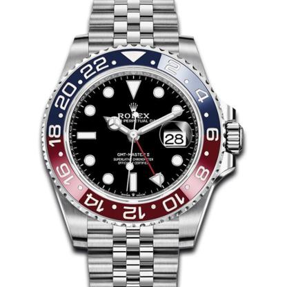 ROLEX ロレックス 腕時計 GMTマスター II m126710BLRO-0001ブルーレッド 40MM メンズ
