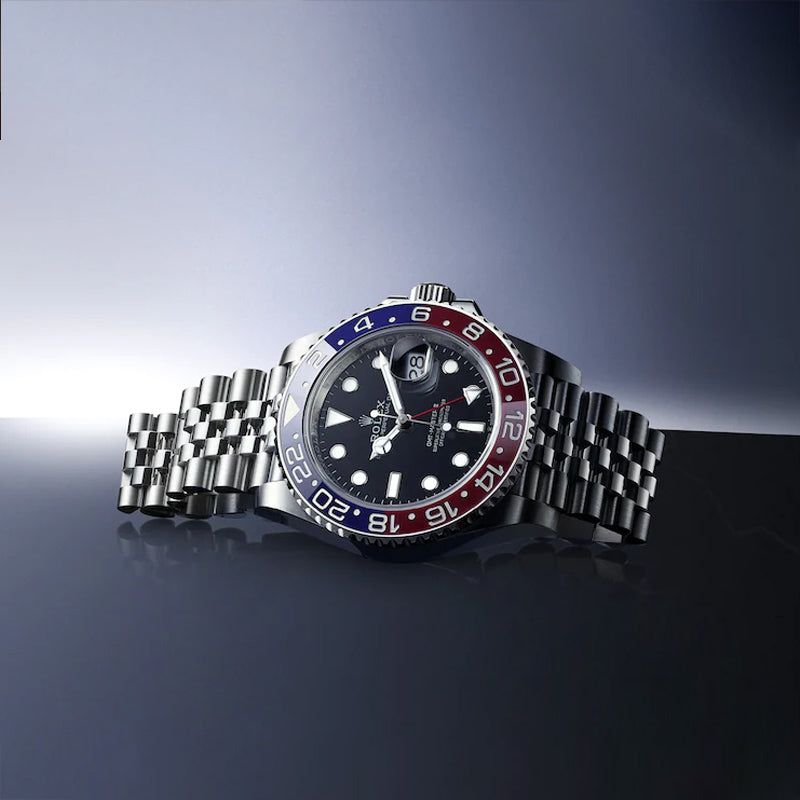 ROLEX ロレックス 腕時計 GMTマスター II m126710BLRO-0001ブルーレッド 40MM メンズ