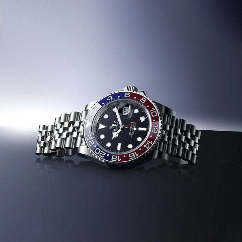 ROLEX ロレックス 腕時計 GMTマスター II m126710BLRO-0001ブルーレッド 40MM メンズ