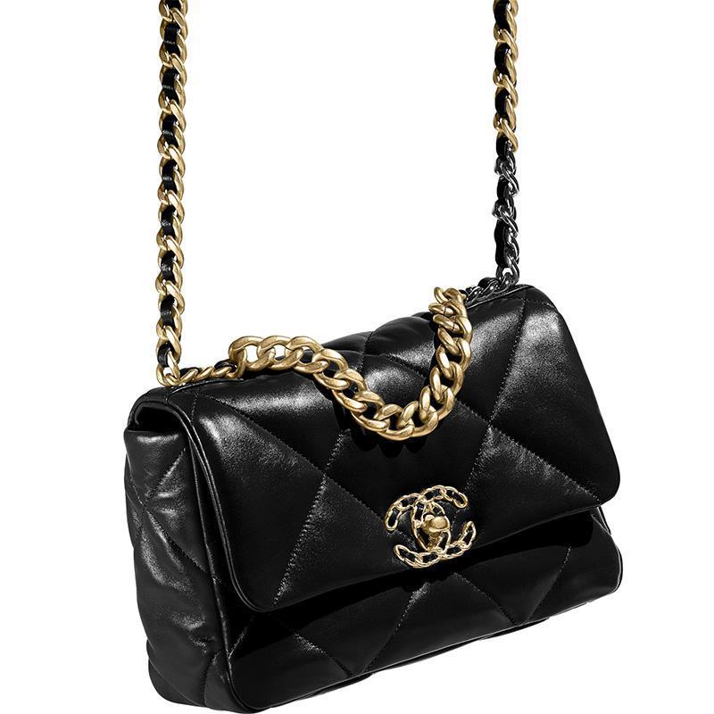 CHANEL(シャネル) 19 フラップ ショルダーバッグ ハンドバッグ