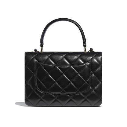 CHANEL(シャネル) トップハンドル フラップ バッグ ショルダーバッグ ハンドバッグ