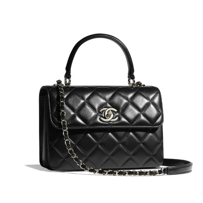 CHANEL(シャネル) トップハンドル フラップ バッグ ショルダーバッグ ハンドバッグ