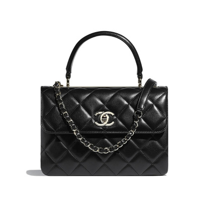 CHANEL(シャネル) トップハンドル フラップ バッグ ショルダーバッグ ハンドバッグ