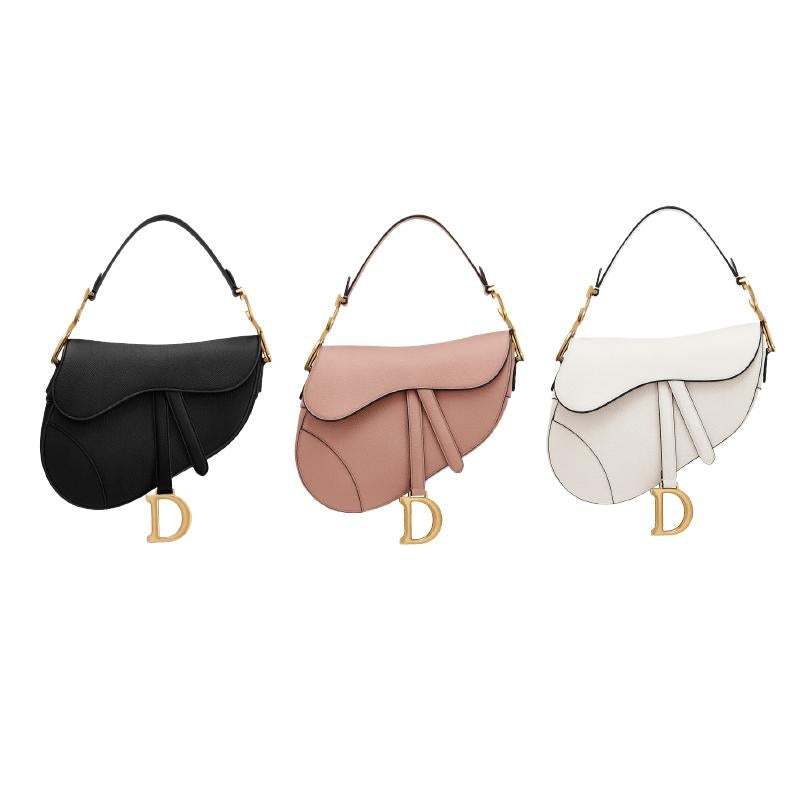 Dior(ディオール) カーフスキン "Saddle" バッグ 3色 ボディバッグ