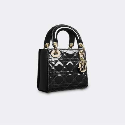 Dior(ディオール) カーフスキン Lady Dior ミニバッグ ハンドバッグ ショルダーバッグ 2色