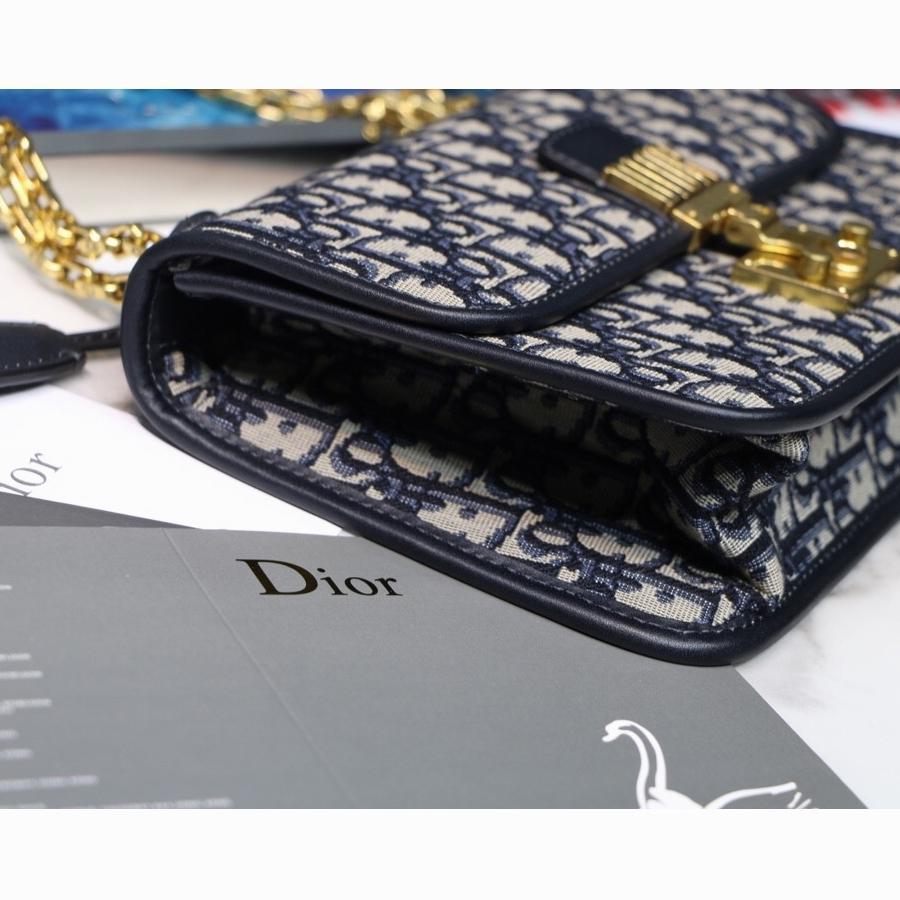 Dior(ディオール) 刺繍入りキャンバス ショルダーバッグ 2色