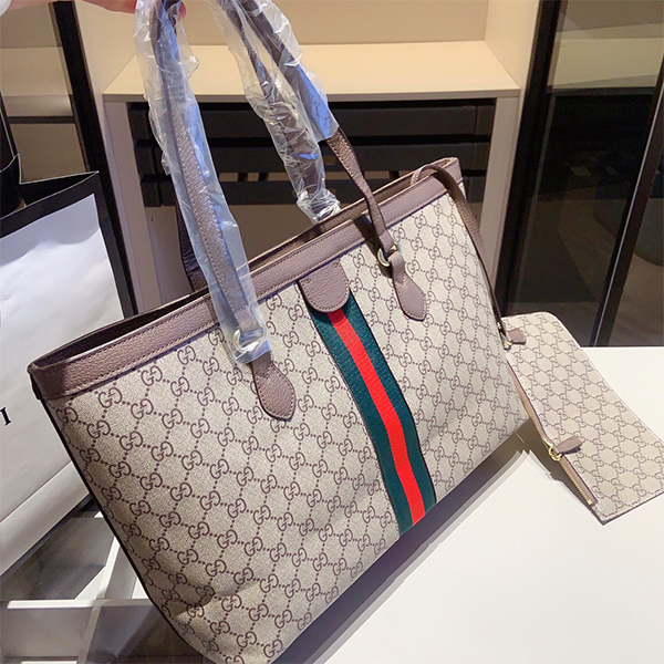 グッチ トートバッグ+財布+スカーフ お得セット 4点 レディース