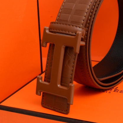 エルメス ベルト 牛革 38mm 穴あけ器を贈り 3色 メンズ