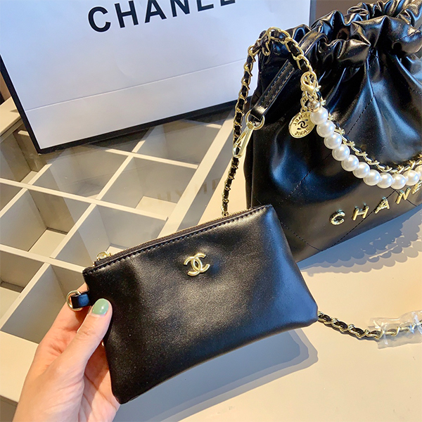 シャネル バッグ+財布+スカーフ お得セット 3点 レディース