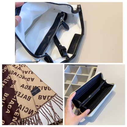 バレンシアガ トートバッグ+財布+スカーフ お得セット 3点 レディース