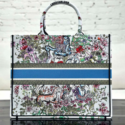 ディオール DIOR ファッション トートバッグ 刺繍 レディース