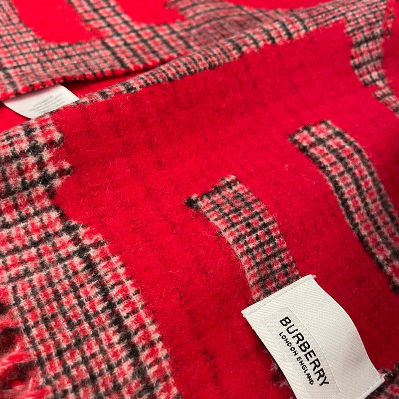 バーバリーBurberry カシミヤ ウール マフラー レディース