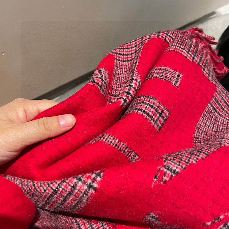 バーバリーBurberry カシミヤ ウール マフラー レディース