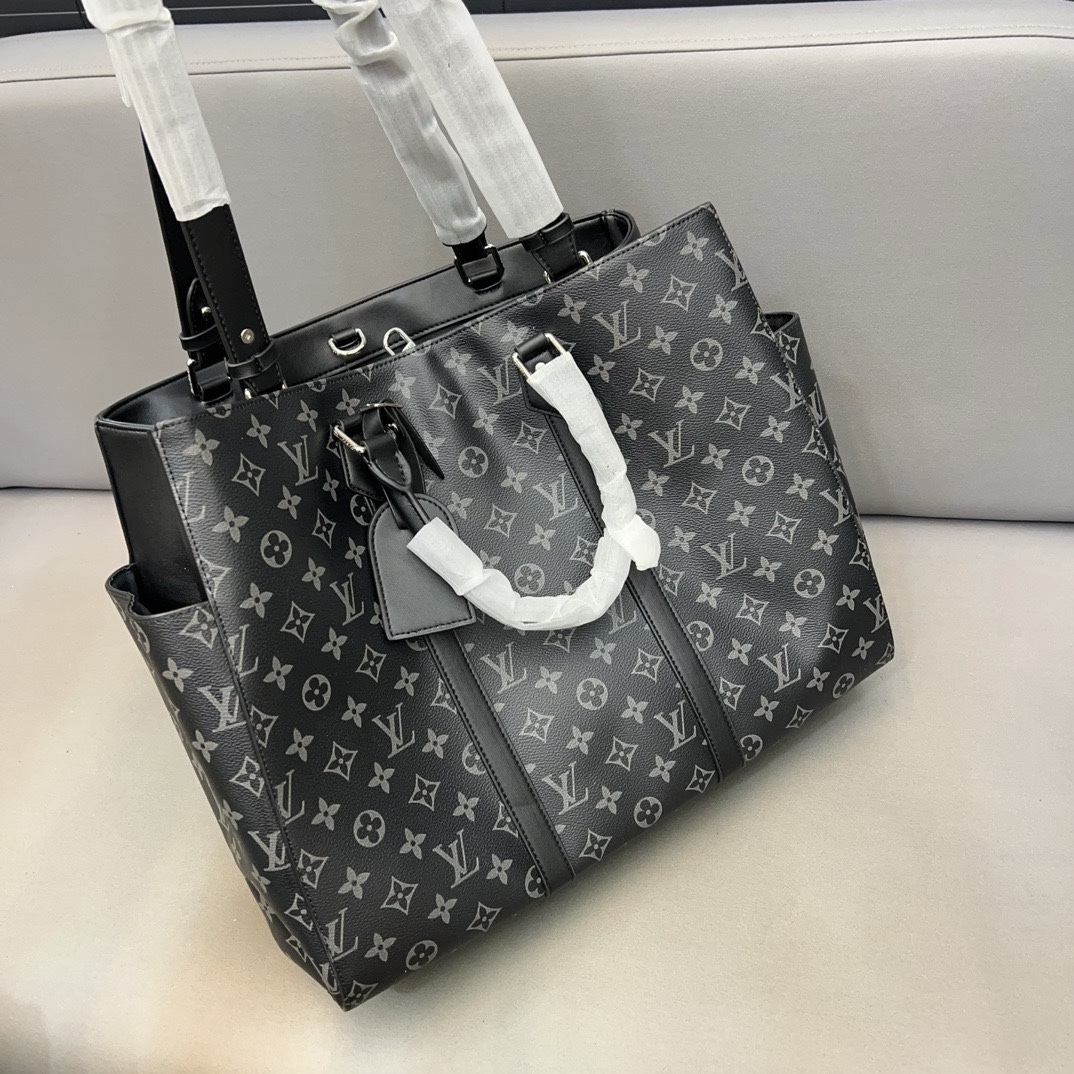 LOUIS VUITTON ルイヴィトン トートバッグ ハンドバッグ Sac Plat メンズ
