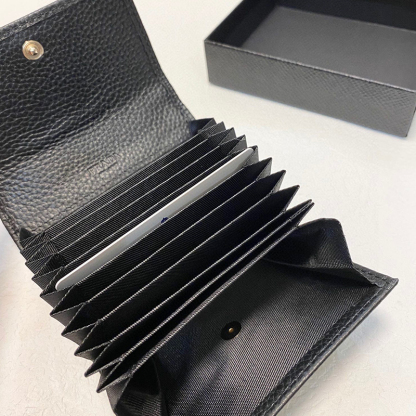 PRADA(プラダ) 折財布 ブラック レディース カードケース