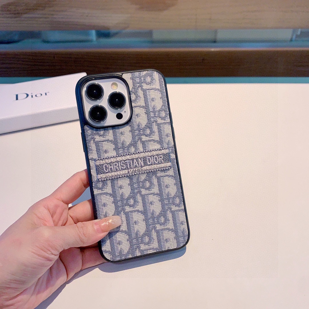 ディオール シンプル 定番 携帯ケース 2色 レディース