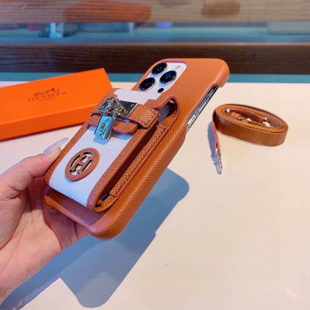 エルメス カードホルダー クロスボディ ファッション 携帯ケース レディース