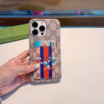 グッチ ファッション 携帯ケース iPhoneケース カードスロット付 レディース