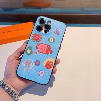 ルイヴィトン 携帯ケース プリント 2色 レディース