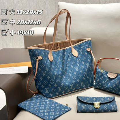 ルイヴィトン トートバッグ＋ショルダーバッグ＋財布 お得セット 3点 レディース